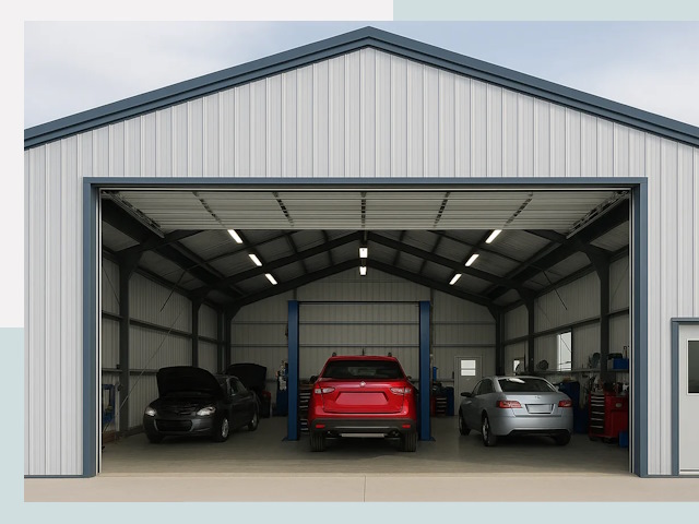 Ангары из сэндвич панелей от 619 руб. в Алейск