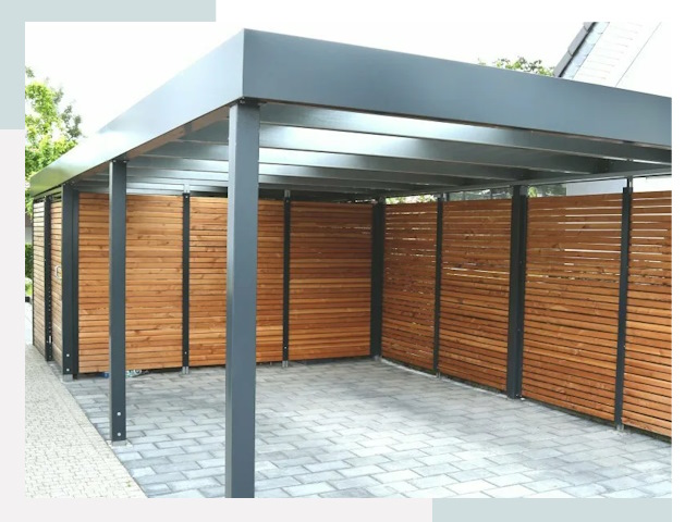 Навесы для парковки в Алейске