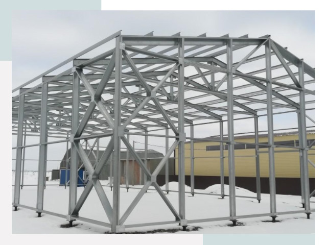 Каркасные ангары в Алейске