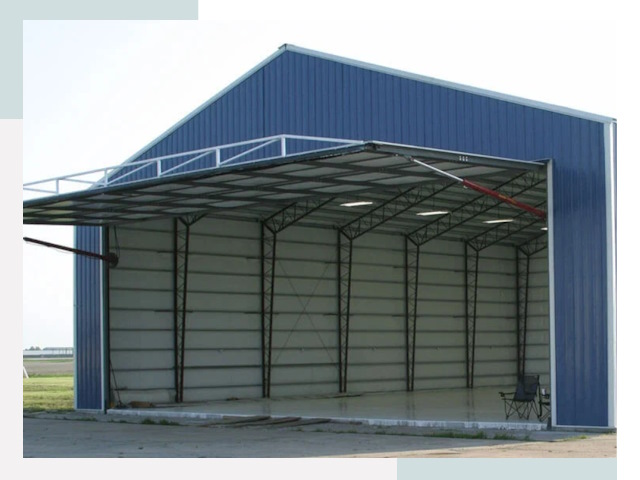 Прямо стенные ангары в Алейске