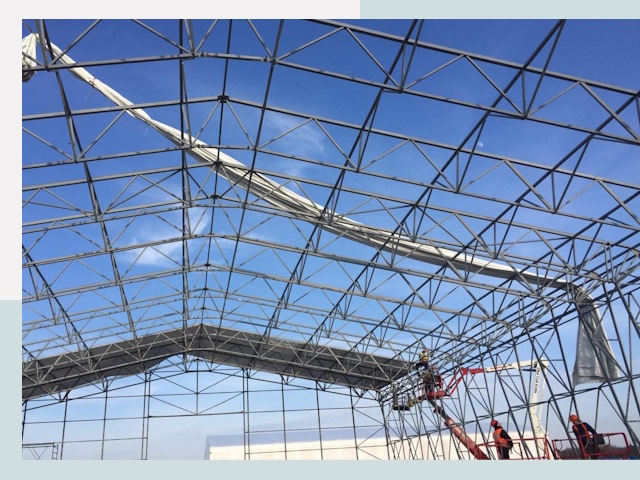 Шатровые ангары от 619 руб. в Алейске и Алтайском крае