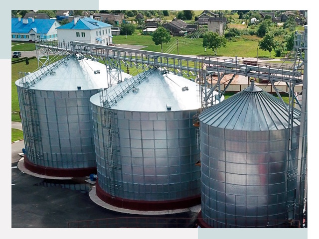 Металлические силосы в Алейске