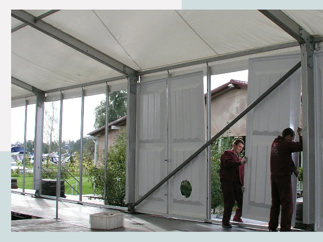 Быстро сборные шатры в Алейск от 619 руб. за м²