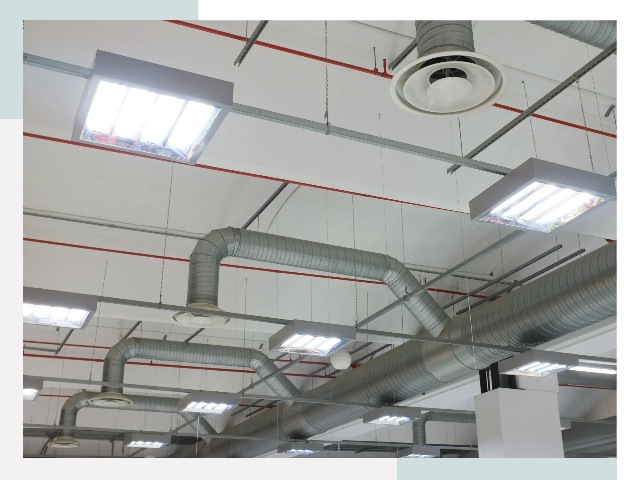 Вентиляция ангаров в Алейске