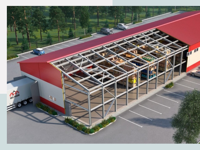 Проектирование ангаров в Алейске от 619 руб.