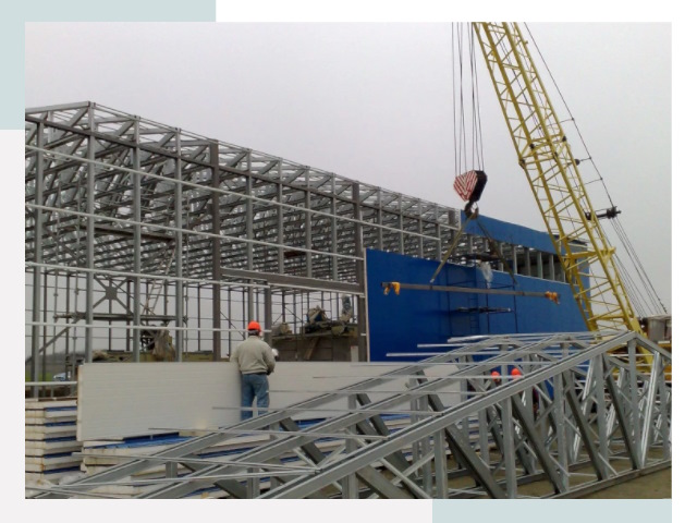 Монтаж ангаров в Алейске